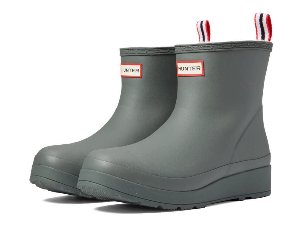 Hunter Play Short Sherpa Women's Insulated Boots Urban Grey Size 10 M